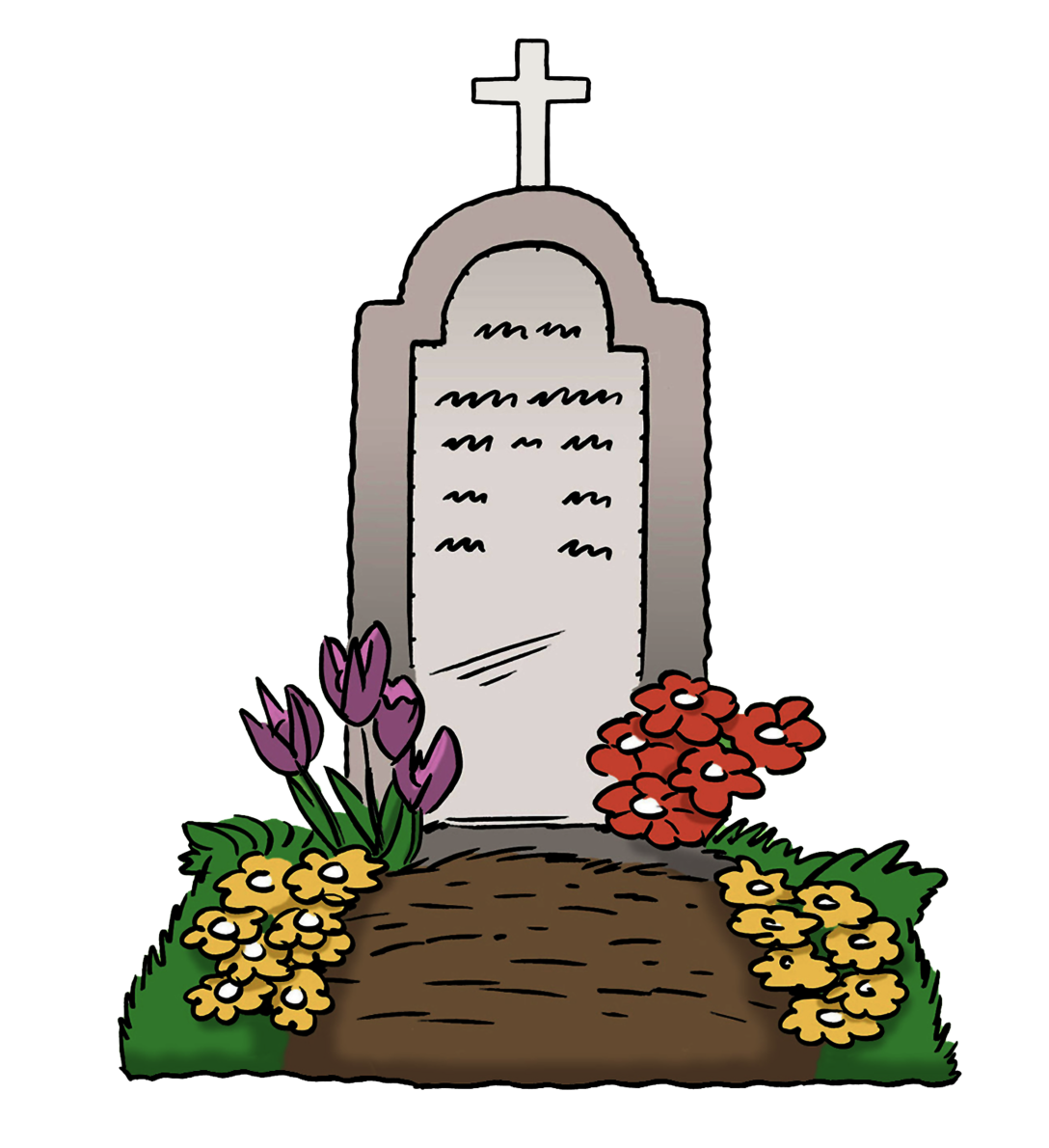 Ein Grab